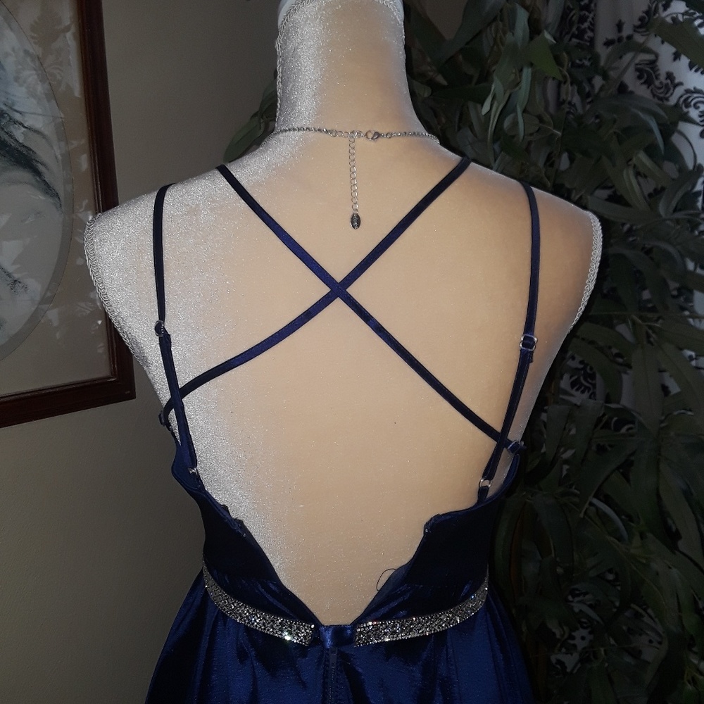 Blue Fromal Dress - Picture 3 of 6